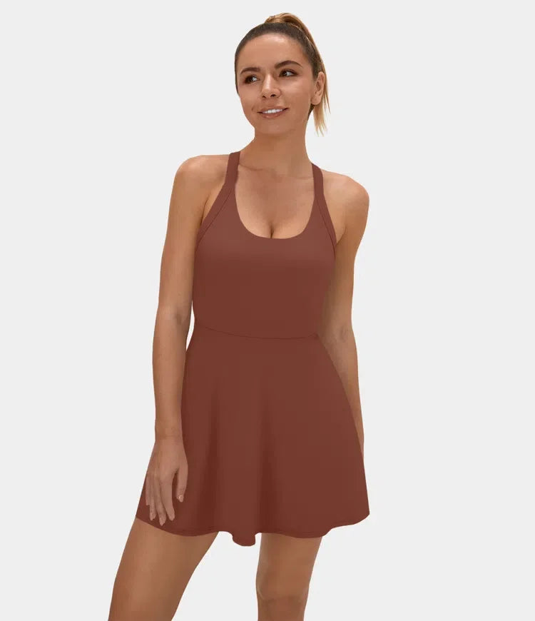1 + 2 FREE | Backless Twisted Active Dress | 41K Sold in 3 Days – Back Again for 24H Only!