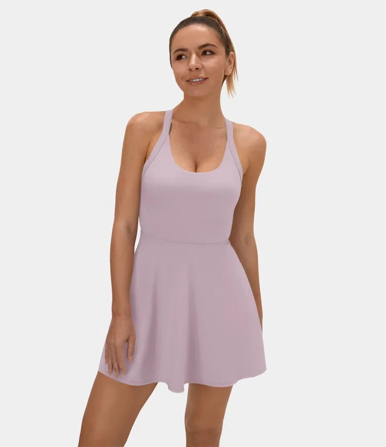1 + 2 FREE | Backless Twisted Active Dress | 41K Sold in 3 Days – Back Again for 24H Only!