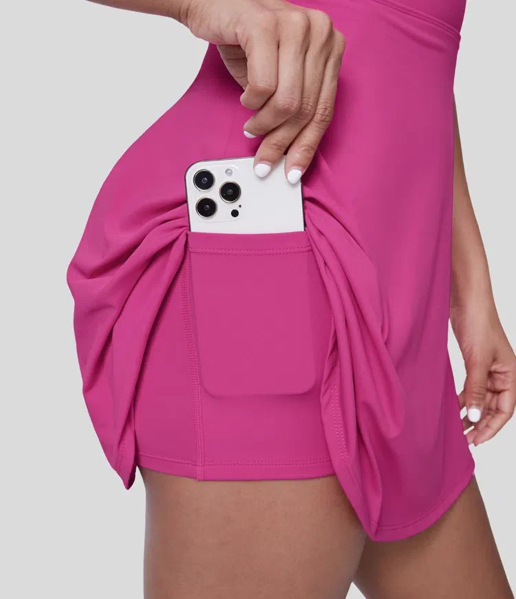1 + 2 FREE | Backless Twisted Active Dress | 41K Sold in 3 Days – Back Again for 24H Only!