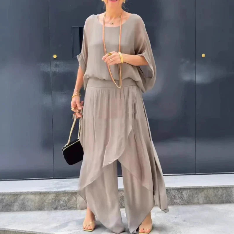 1 + 2 FREE | Alyson™ | Chiffon Two-Piece Set | 28K Sold in 3 Days – Back Again for 24H Only!