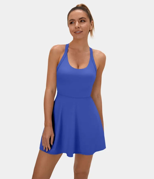 1 + 2 FREE | Backless Twisted Active Dress | 41K Sold in 3 Days – Back Again for 24H Only!